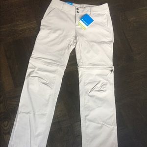 Columbia Omni- Shield hiking zip-off pants